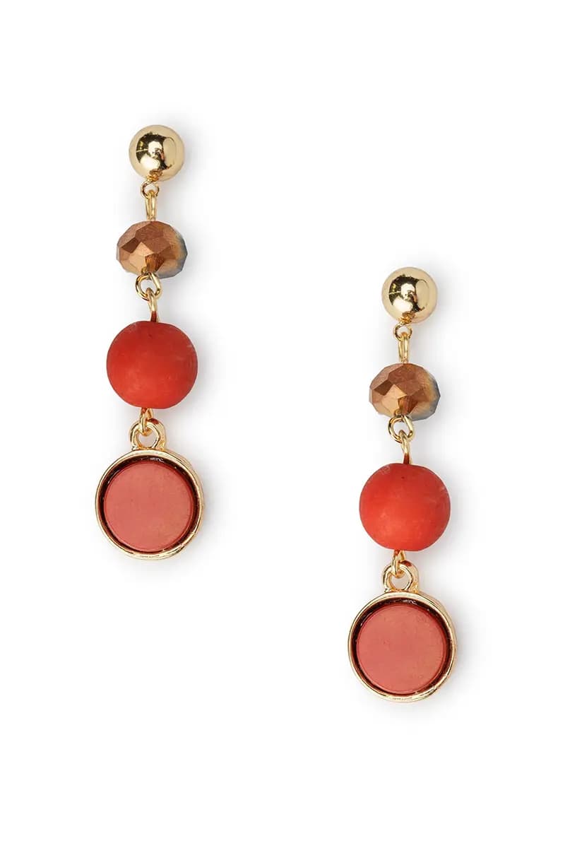MYA ACCESSORIES | Orecchini pendenti pietre - 2