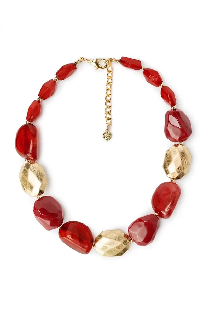 MYA ACCESSORIES | Collana con pietre in acrilico - 2