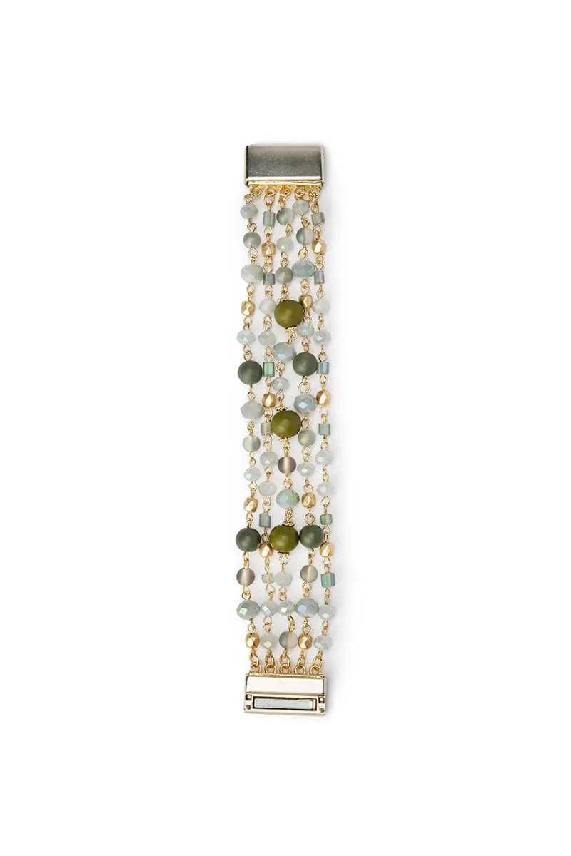 MYA ACCESSORIES | Bracciale a 5 fili con pietre - 2