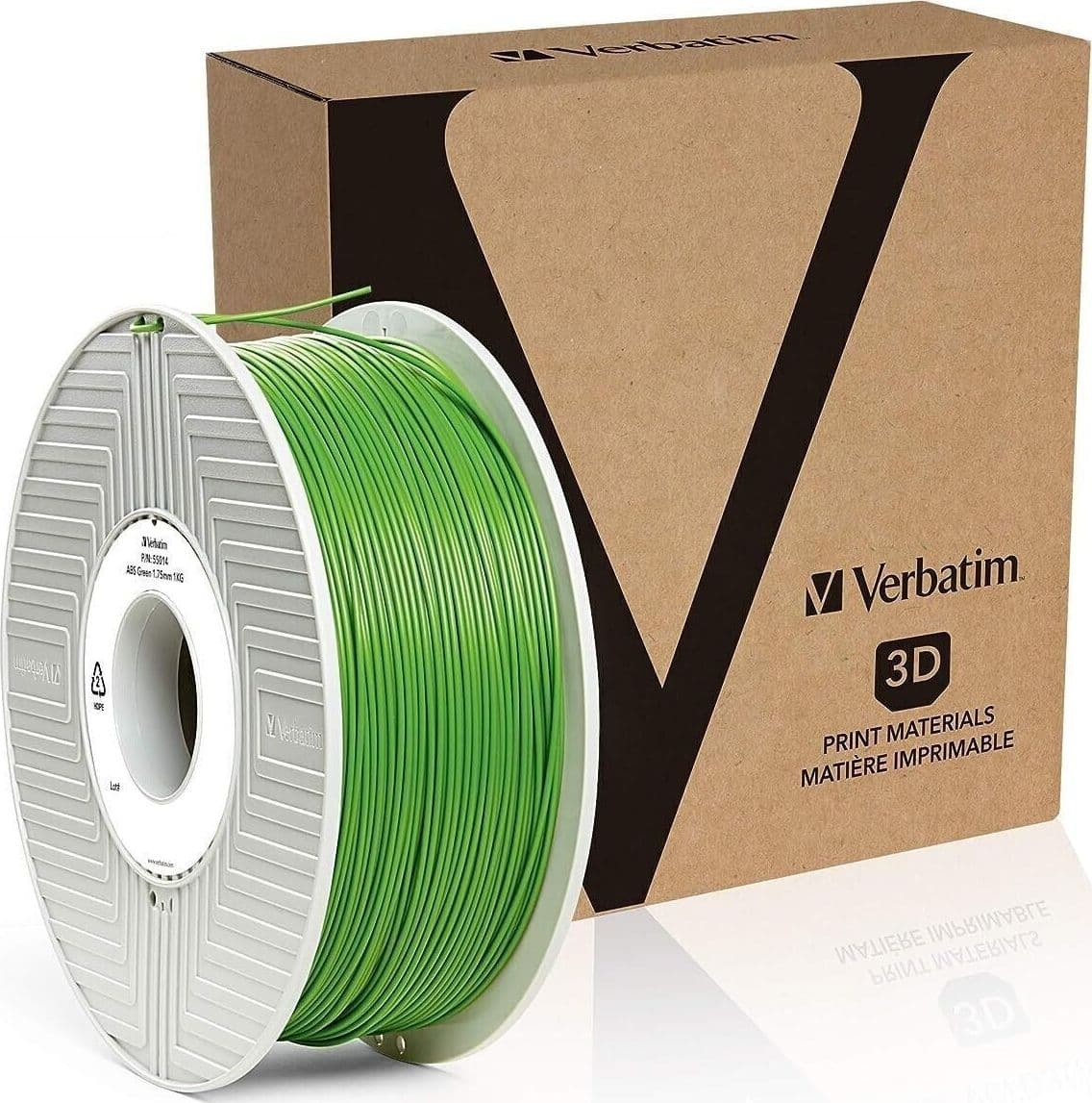 Verbatim Cartuccia del filamento ABS verde 55014 1,75mm 1kg - 2