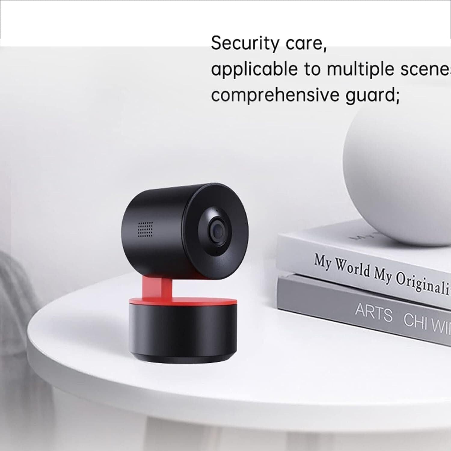 LPDISPLAY Telecamera di sicurezza intelligente per interni, telecamera domestica - 5