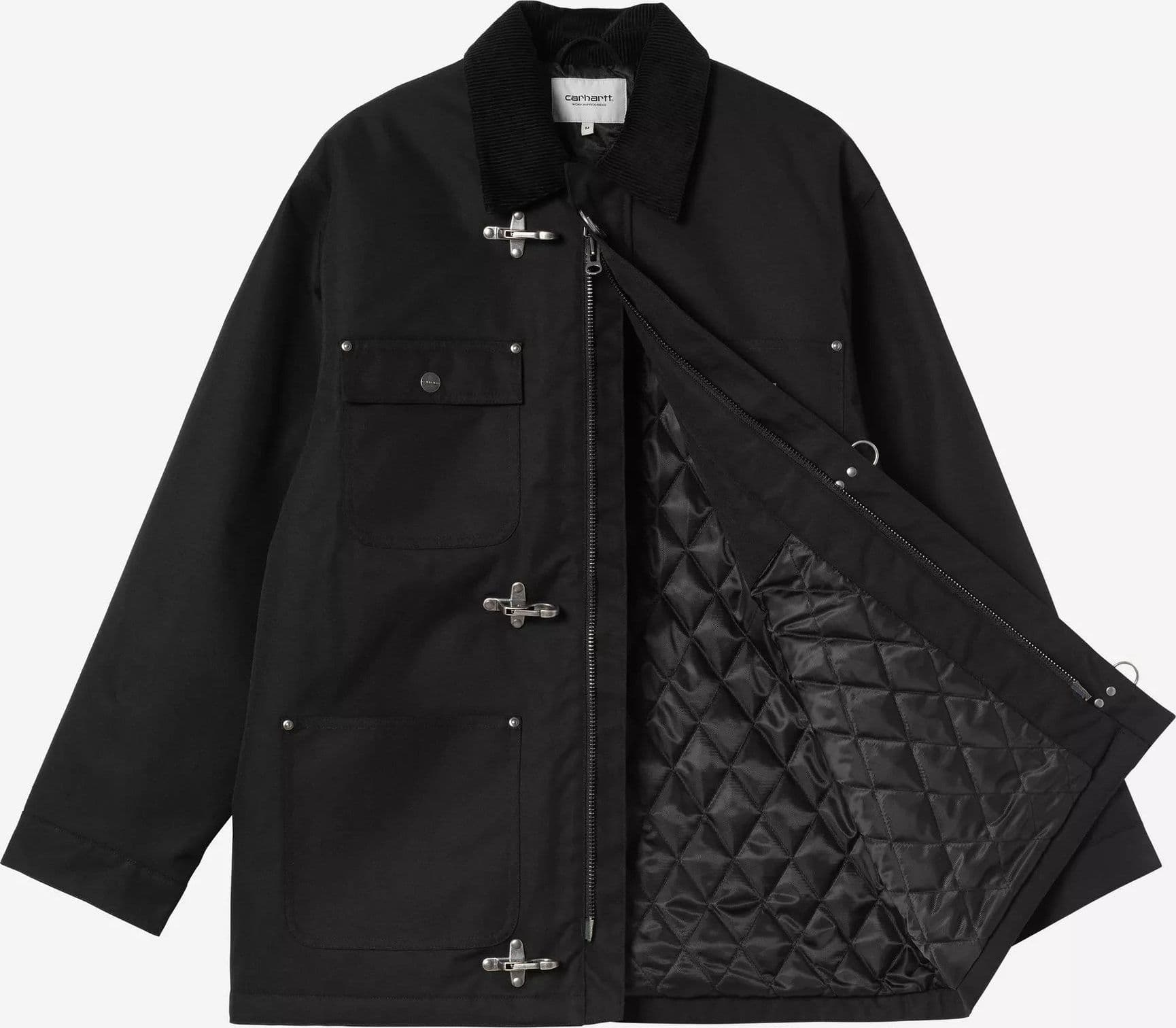 Giacca Carhartt Adair Coat Black - 2