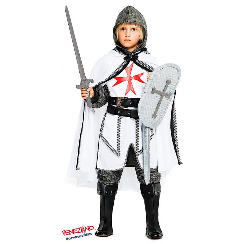 Costume carnevale cavaliere del re 4-6 anni - veneziano 52346 - 3