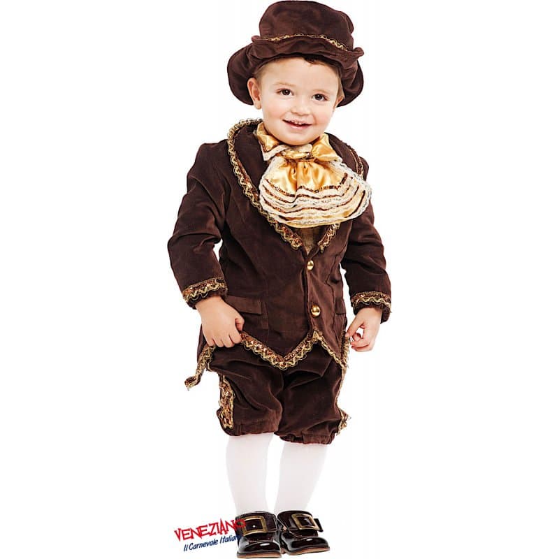 Costume carnevale lord lusso 4-6 anni - veneziano 53206 - 3