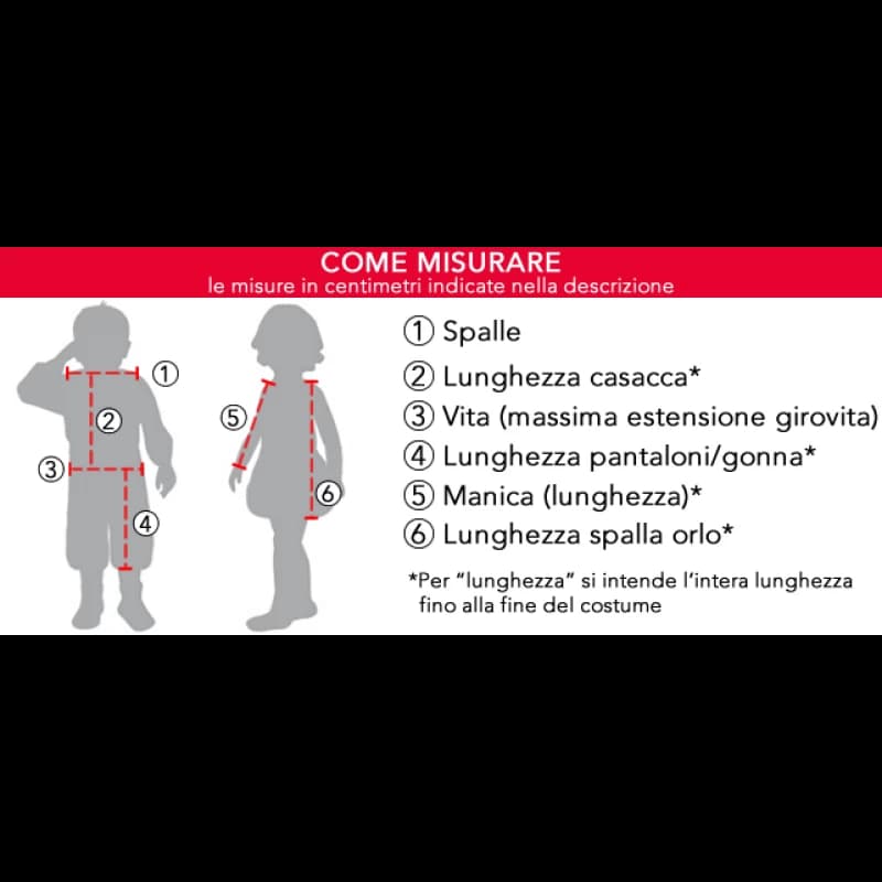 Costume carnevale motociclista 4-6 anni - veneziano 51147 - 2