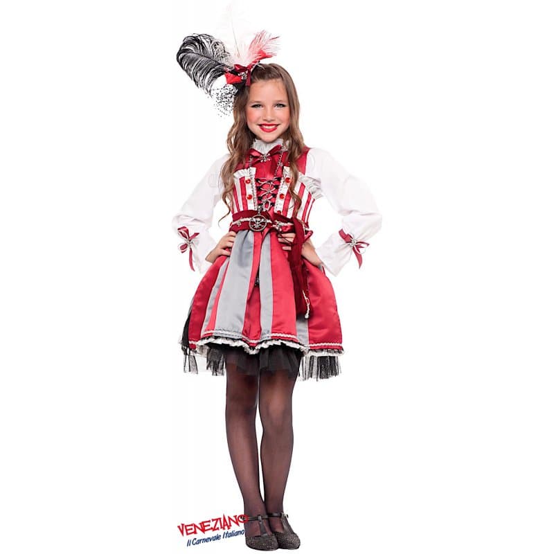 Costume carnevale nota musicale  bimba 4-6 anni - veneziano 54150 - 3
