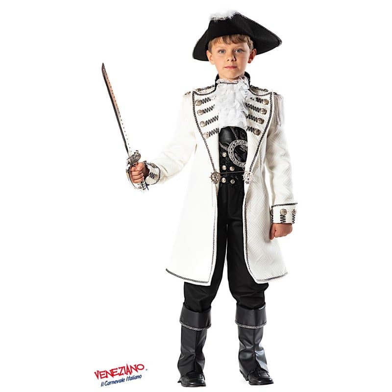 Costume carnevale pirata prestige 4-6 anni - veneziano 51145 - 3