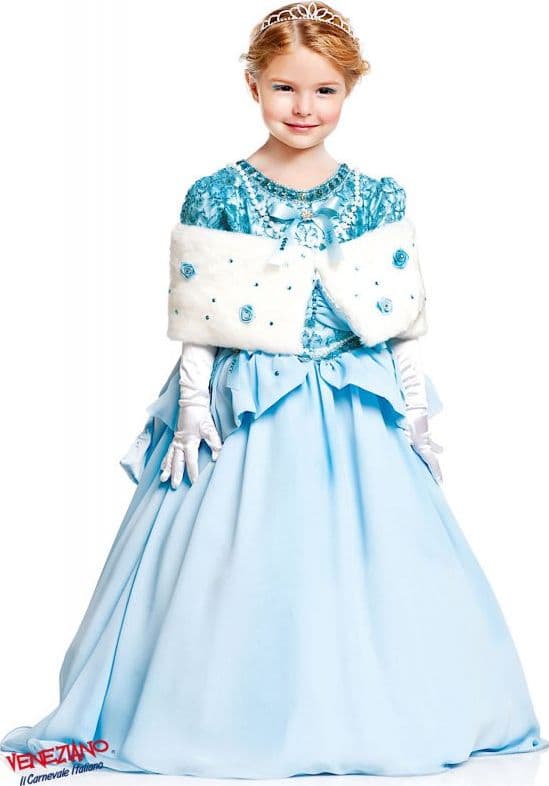 Costume carnevale principessa al ballo prestige 4-6 anni - veneziano 50582 - 3