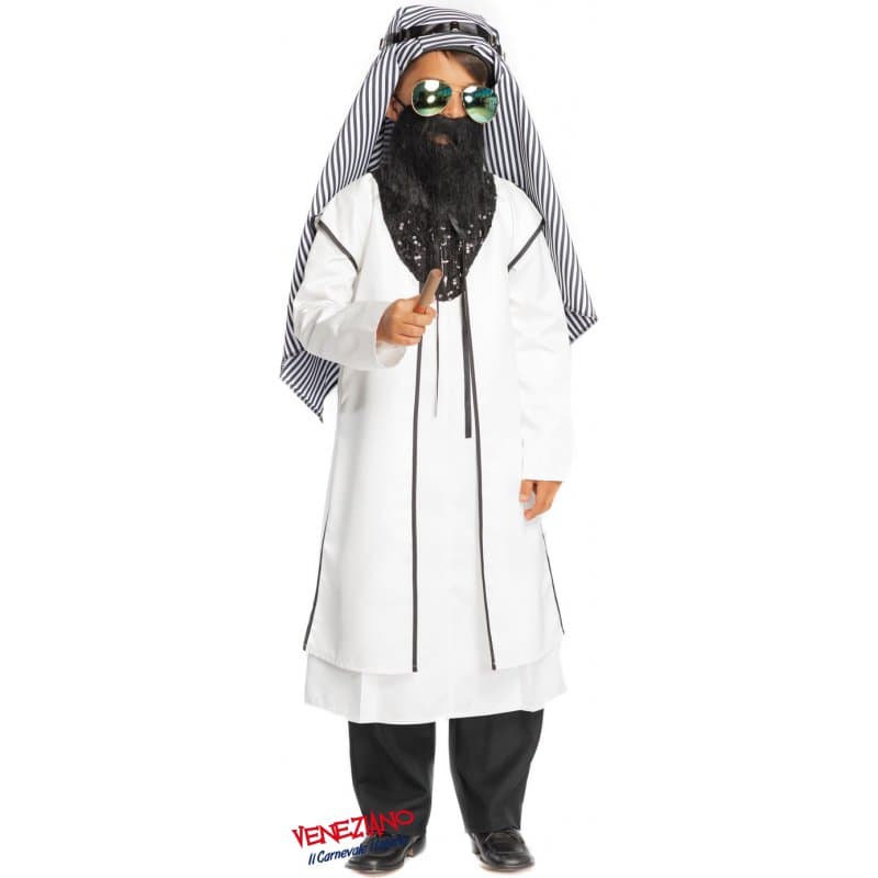 Costume carnevale sceicco 4-6 anni - veneziano 54142 - 3