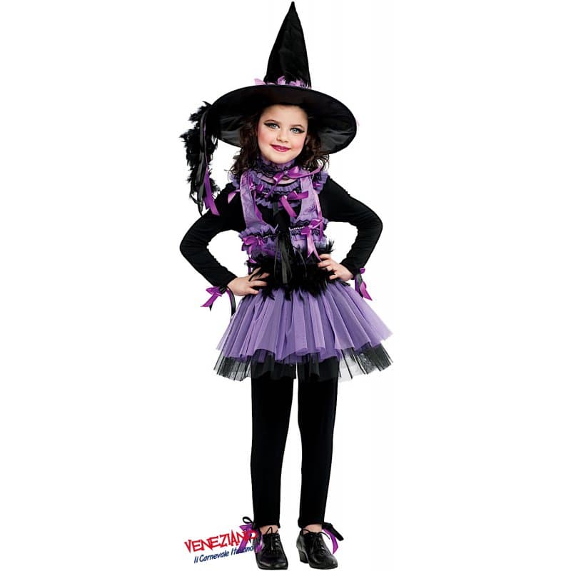 Costume carnevale streghella amanda 3-6 anni - veneziano 53171 - 3
