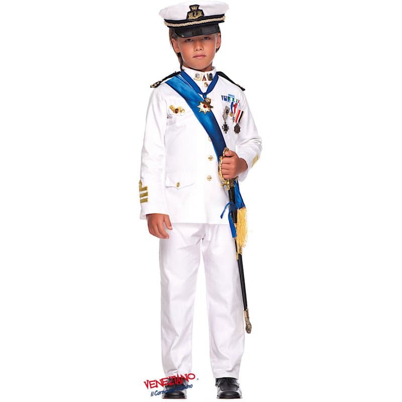 Costume carnevale ufficiale di marina 3-6 anni - veneziano 50716 - 3