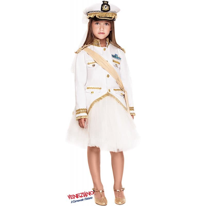 Costume carnevale ufficiale gentildonna 3-6 anni - veneziano 53899 - 3