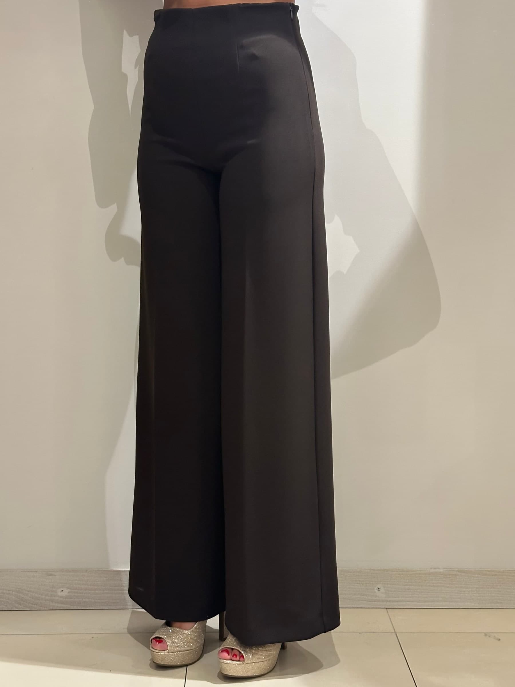 Pantalone con piega largo - 7