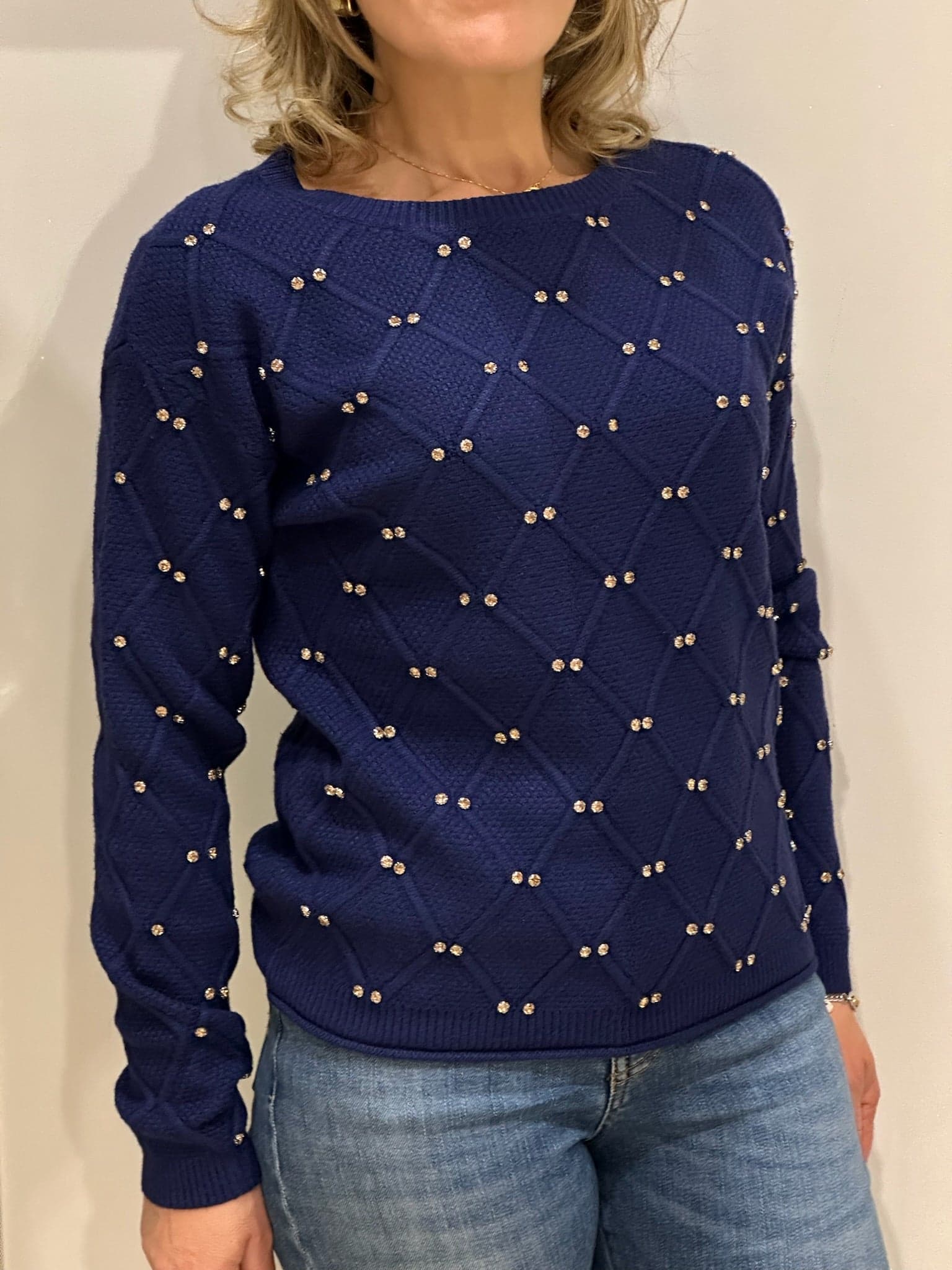 Girocollo con strass - 3