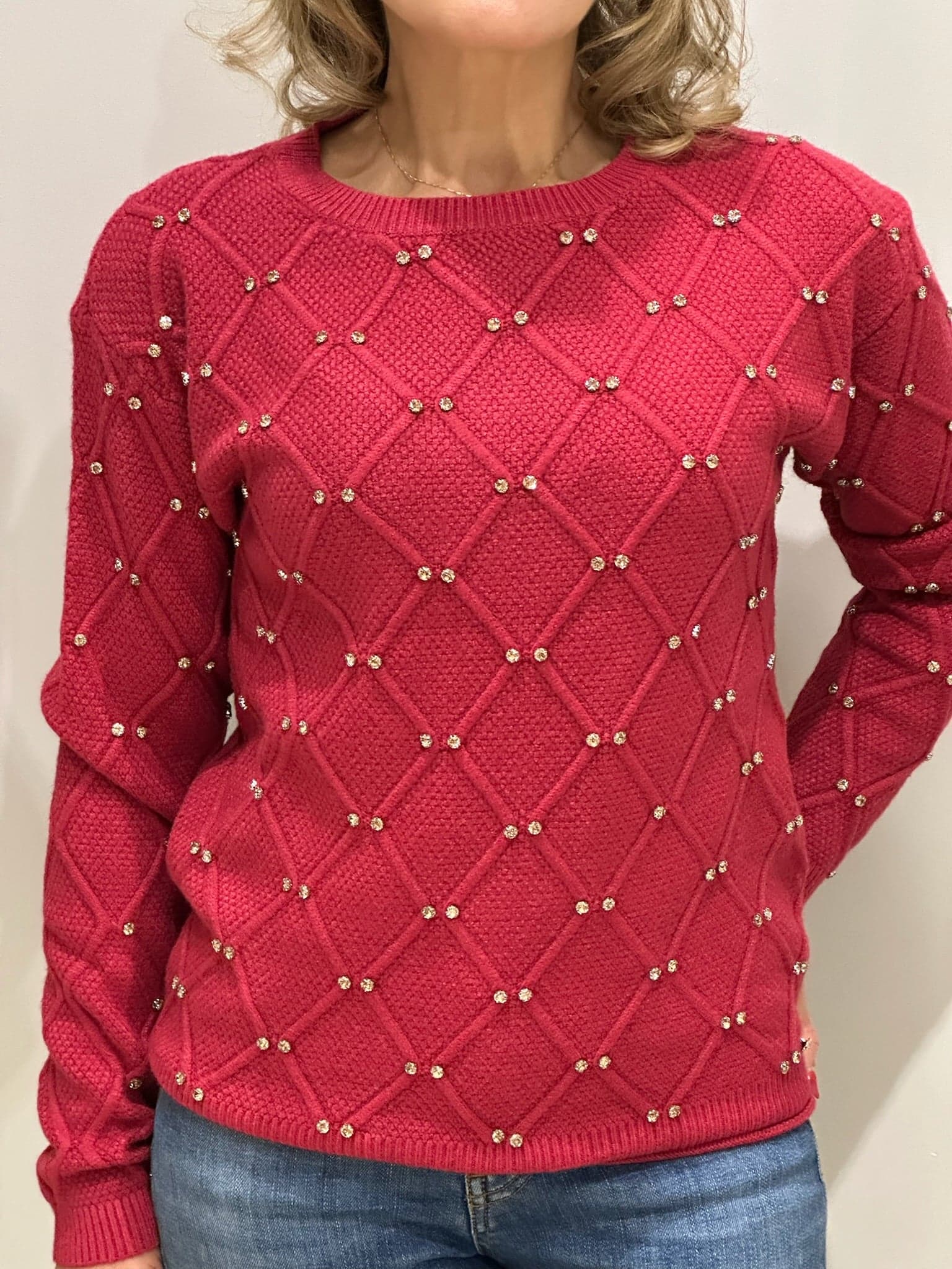 Girocollo con strass - 6