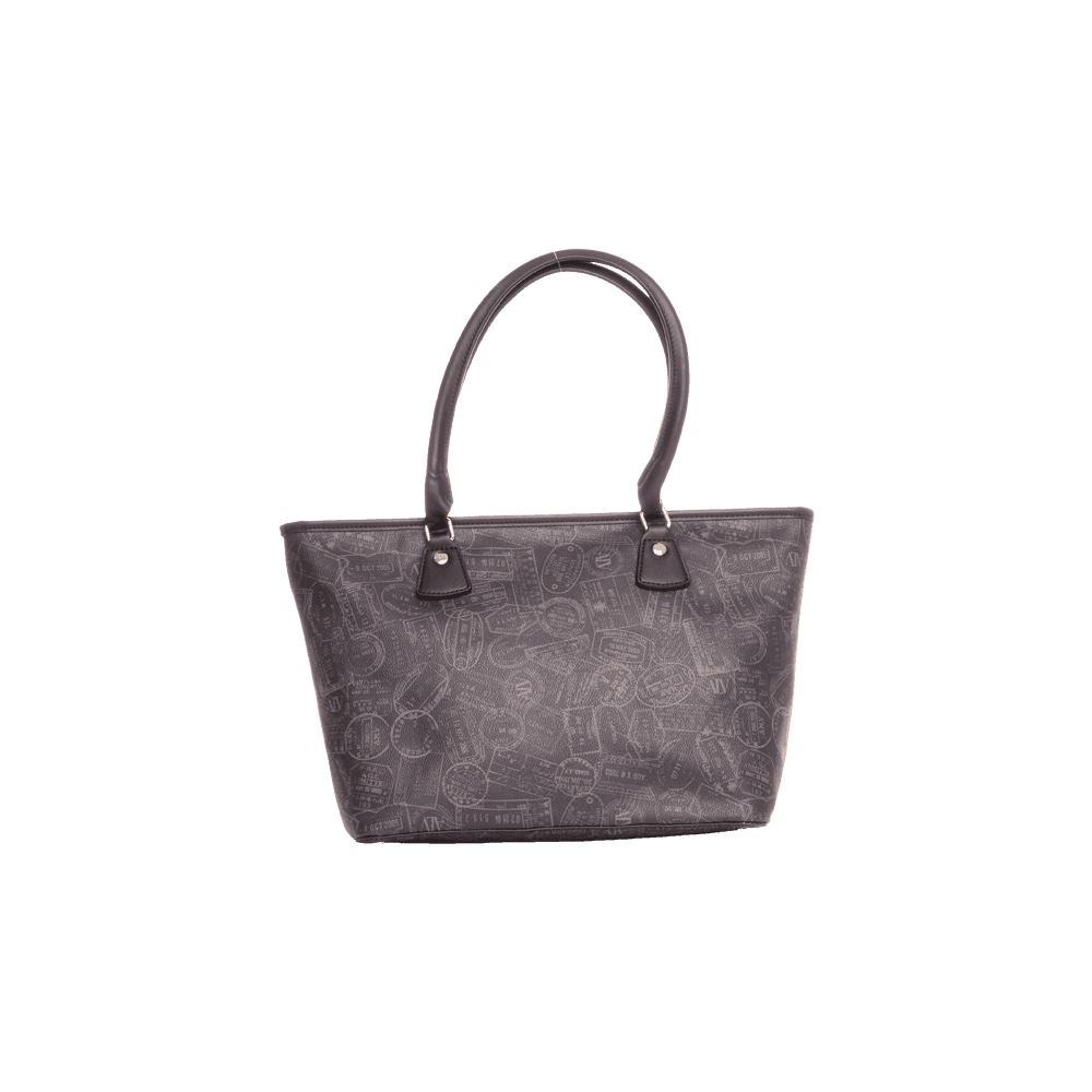 Shopping Borsa Nera ALV Alviero Martini doppio manico - 3