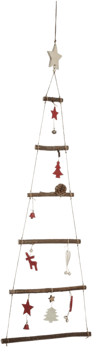 Abete da appendere Decorazioni Natale in Legno - 2