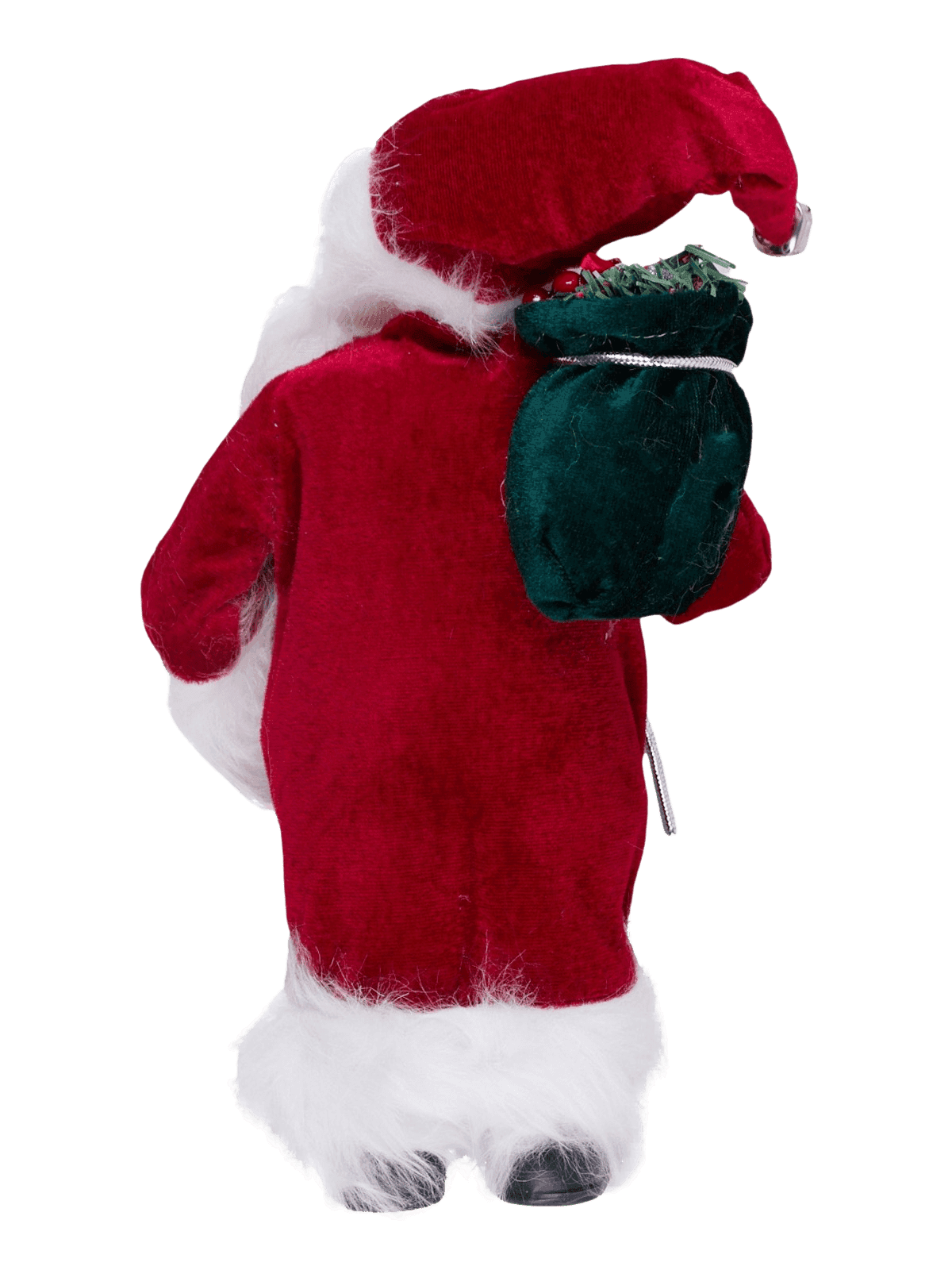 Babbo Natale Classico con Regali e Ghirlanda 30 cm - 2