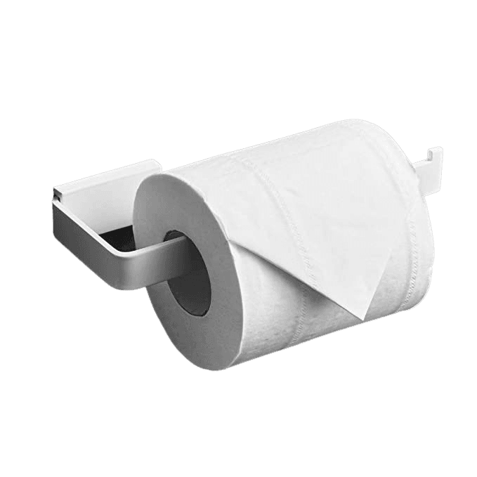 Porta Carta Igienica Bianco Accessori Bagno - 2