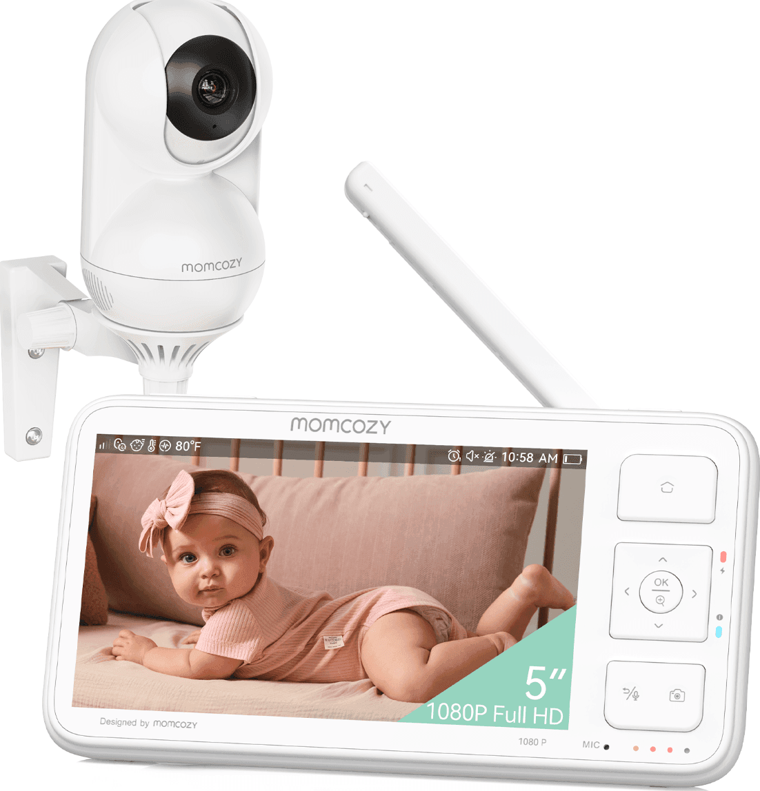 Baby Monitor Video 5,5" BM03 Momcozy - 2
