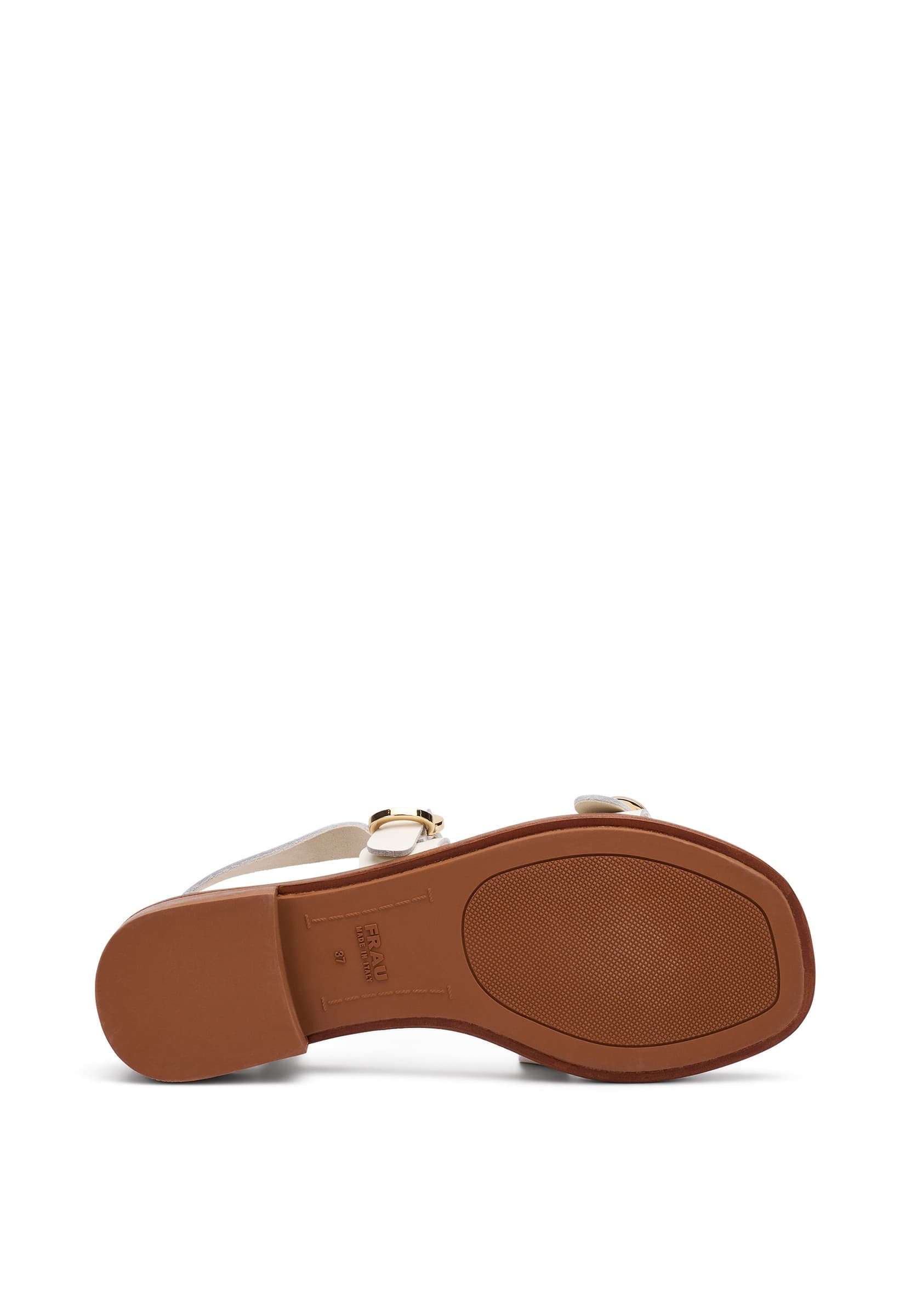 Frau sandali donna in pelle off white 87M6 - 5