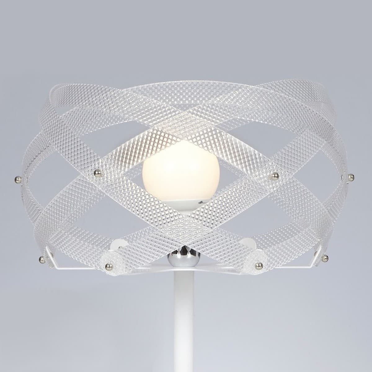 Abat-jour moderna EMPORIUM NUCLEA E27 LED metacrilato lampada tavolo - 22