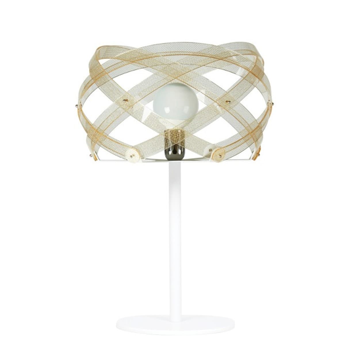 Abat-jour moderna EMPORIUM NUCLEA E27 LED metacrilato lampada tavolo - 26