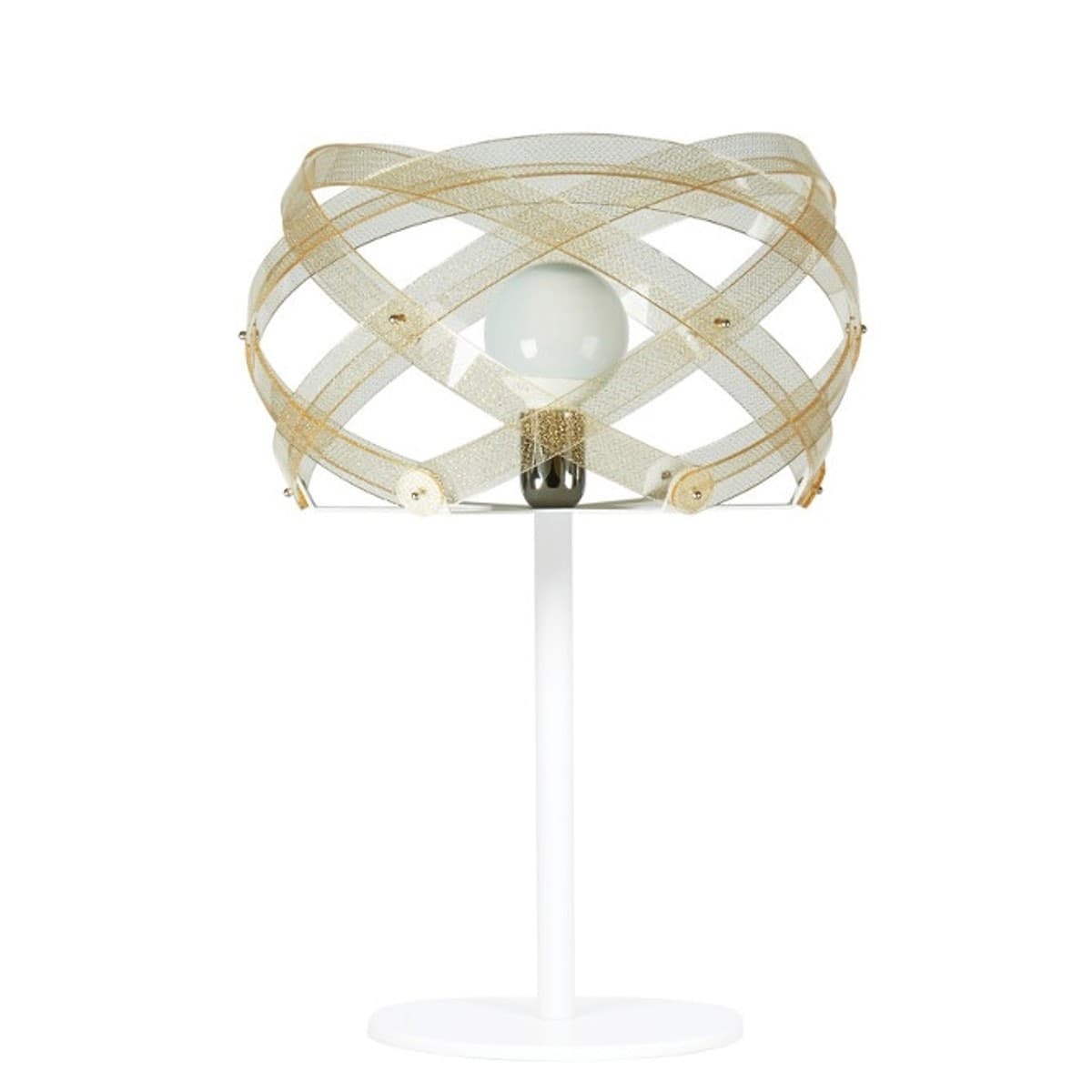 Abat-jour moderna EMPORIUM NUCLEA E27 LED metacrilato lampada tavolo - 14