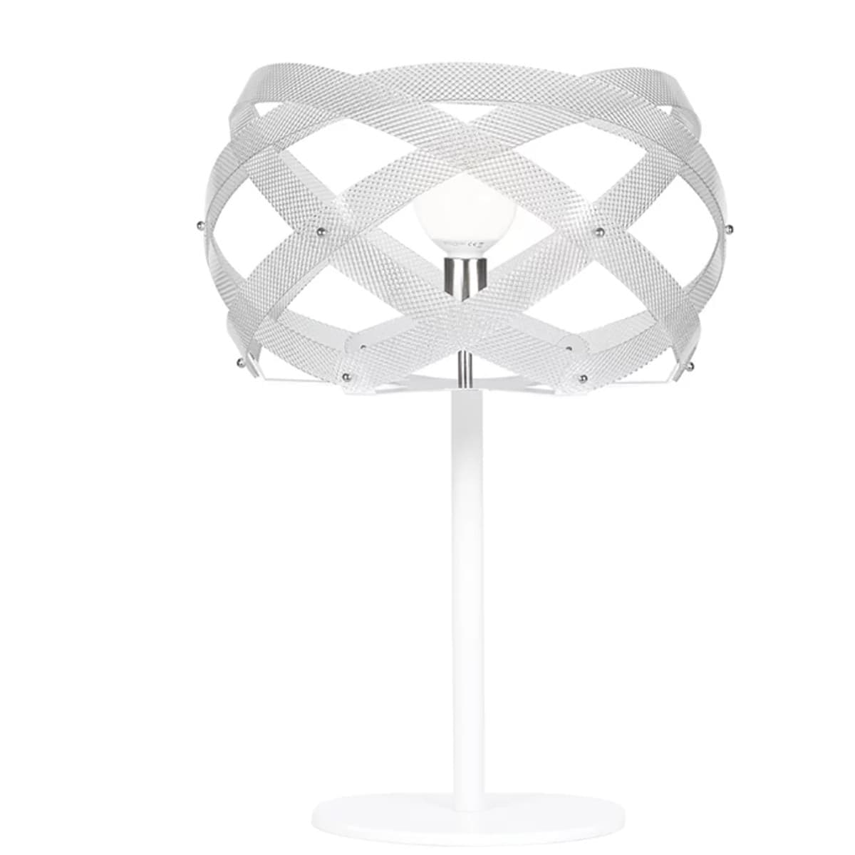 Abat-jour moderna EMPORIUM NUCLEA E27 LED metacrilato lampada tavolo - 8