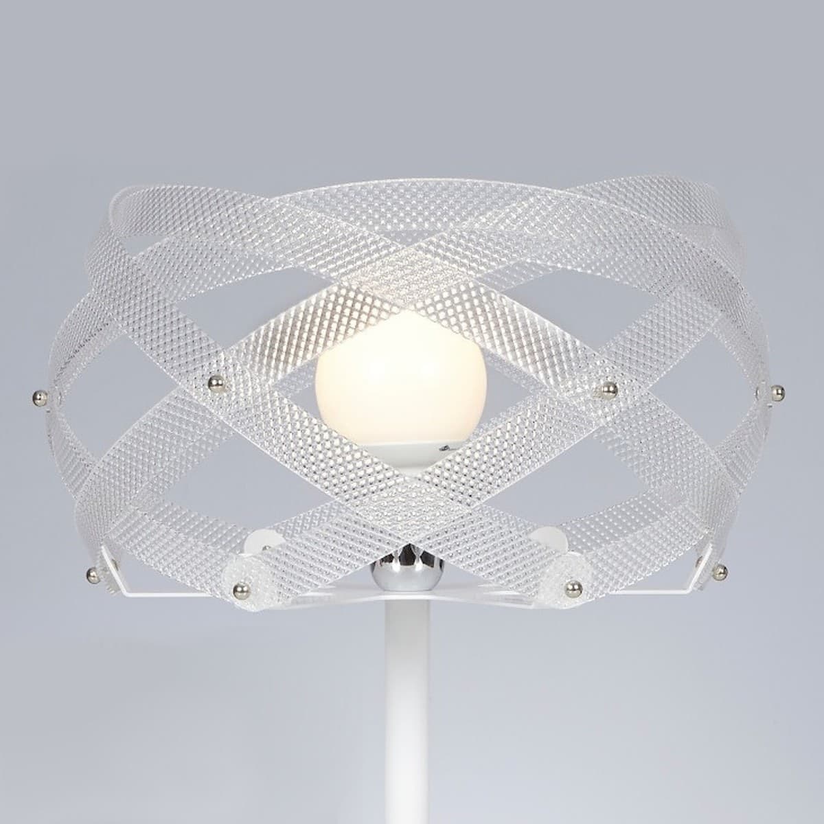 Abat-jour moderna EMPORIUM NUCLEA E27 LED metacrilato lampada tavolo - 10