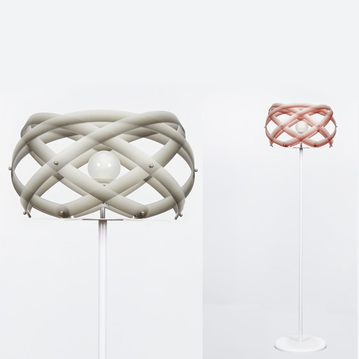 Piantana moderna EMPORIUM NUCLEA E27 LED metacrilato lampada terra - 18