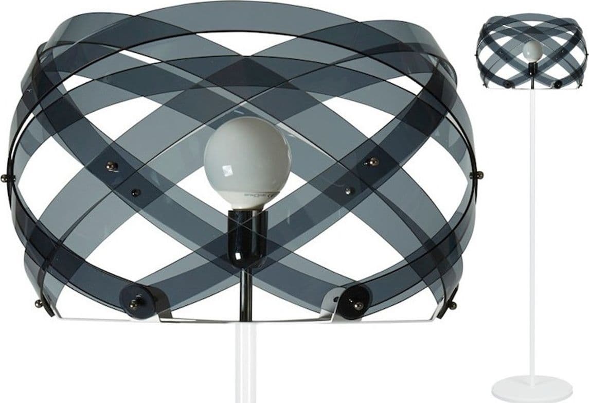Piantana moderna EMPORIUM NUCLEA E27 LED metacrilato lampada terra - 8