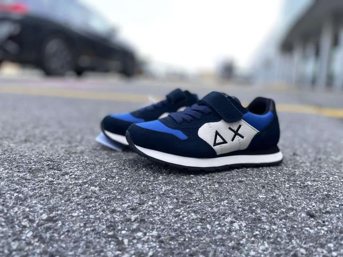 SUN68 Running bambino BOY'S TOM COLOR Z43307T07 blu navy - 2
