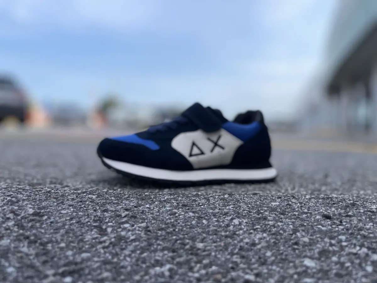 SUN68 Running bambino BOY'S TOM COLOR Z43307T07 blu navy - 4