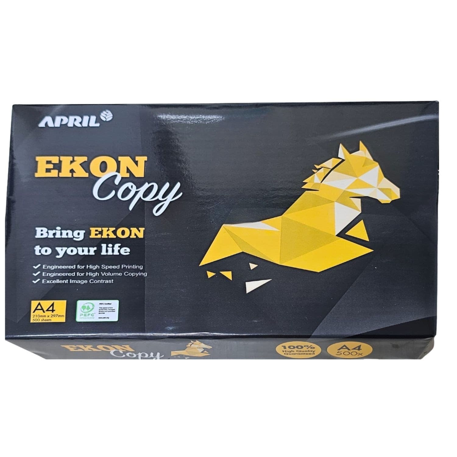 Carta A4 Ekon in Risma da 500 Fogli per Prestazioni Ottimali: Compatibile con Tutte le Stampanti Laser, Inkjet e Fotocopiatrici - 2