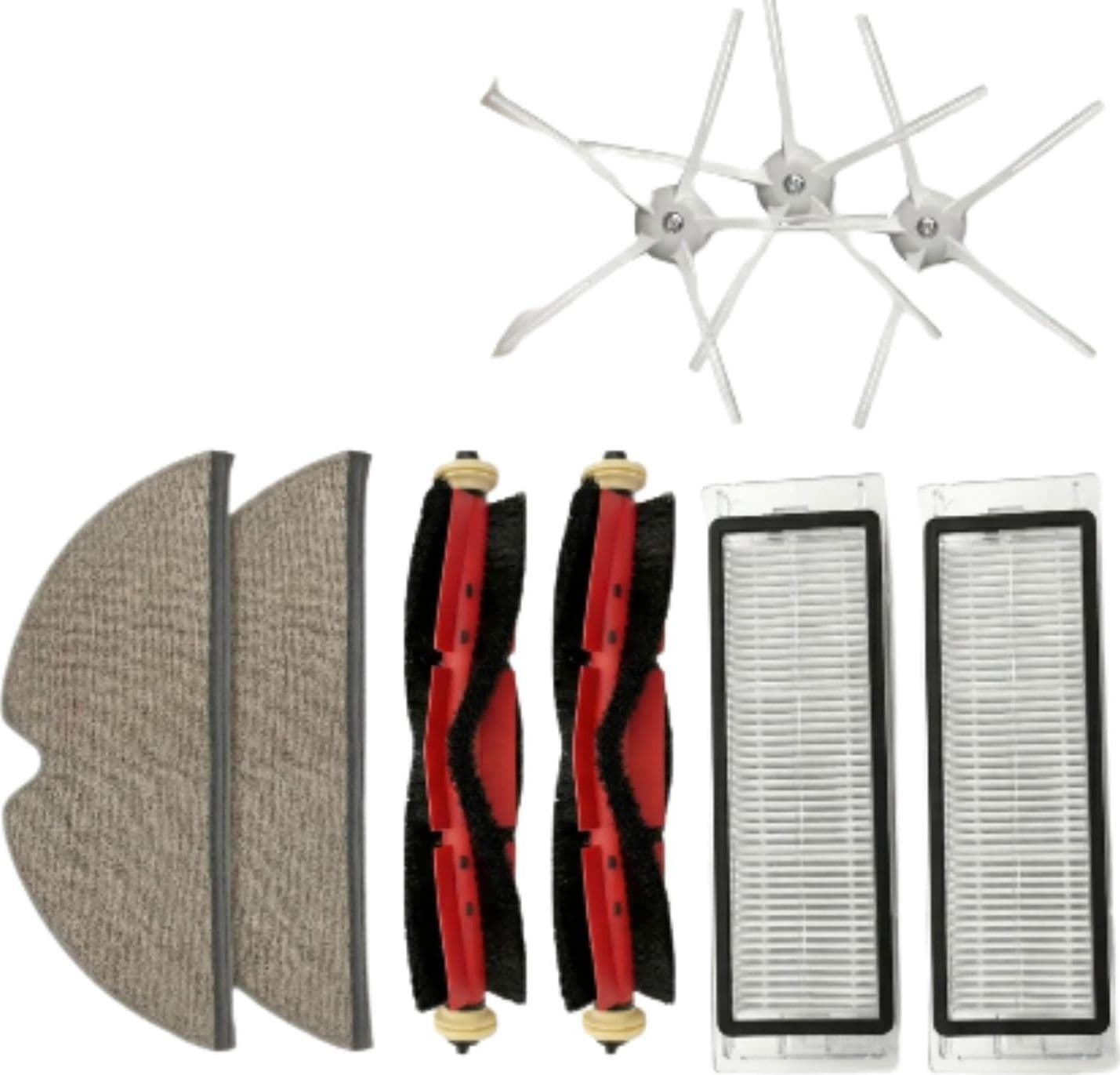 Set di accessori adatto per robot aspirapolvere Roborock S4 S5 MAX S6 Pure E2 E3 E4 E5 Q5 Xiaomi C1