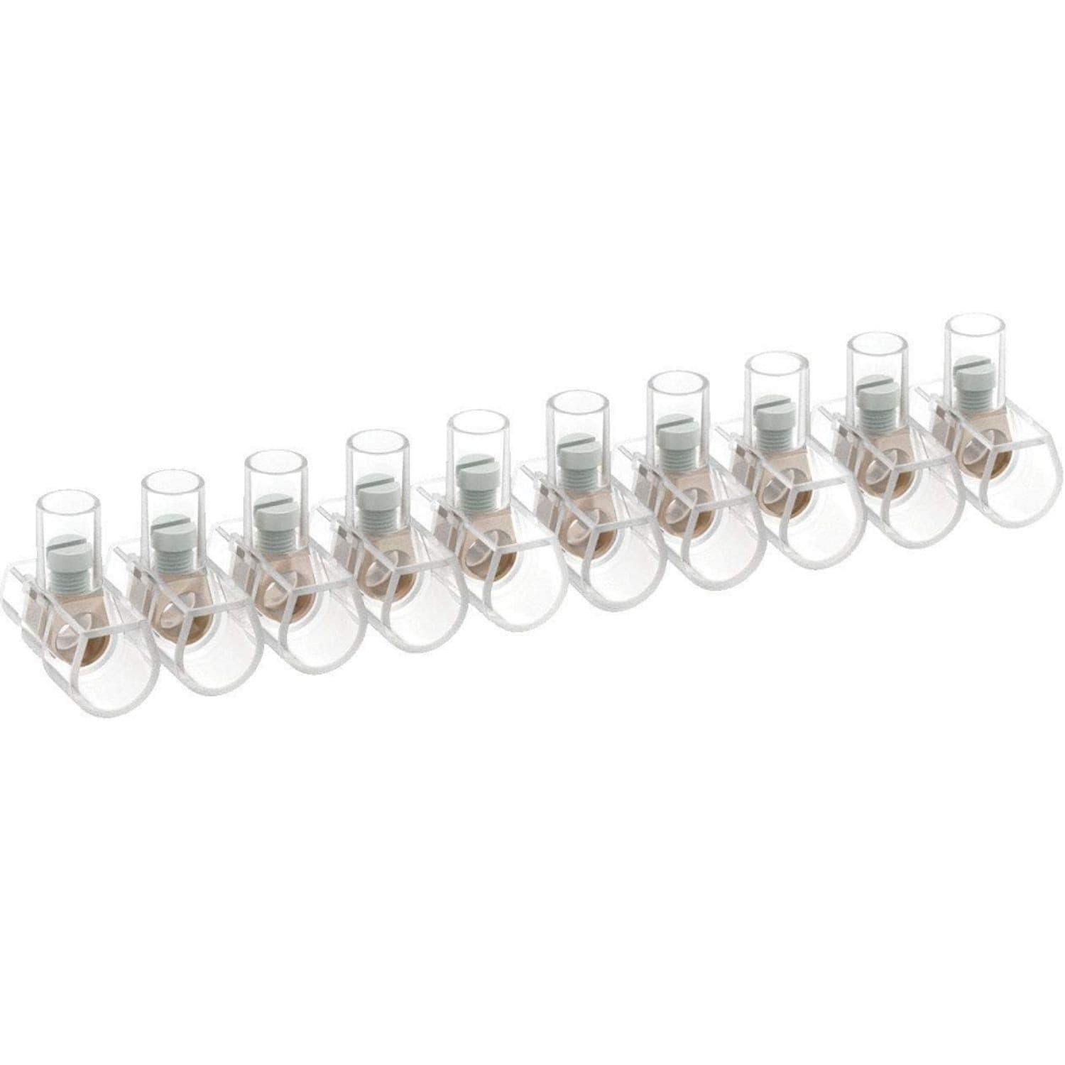 EcoPrice Morsetti Unipolari 4mm 10 poli 10pz RM-066 - 1