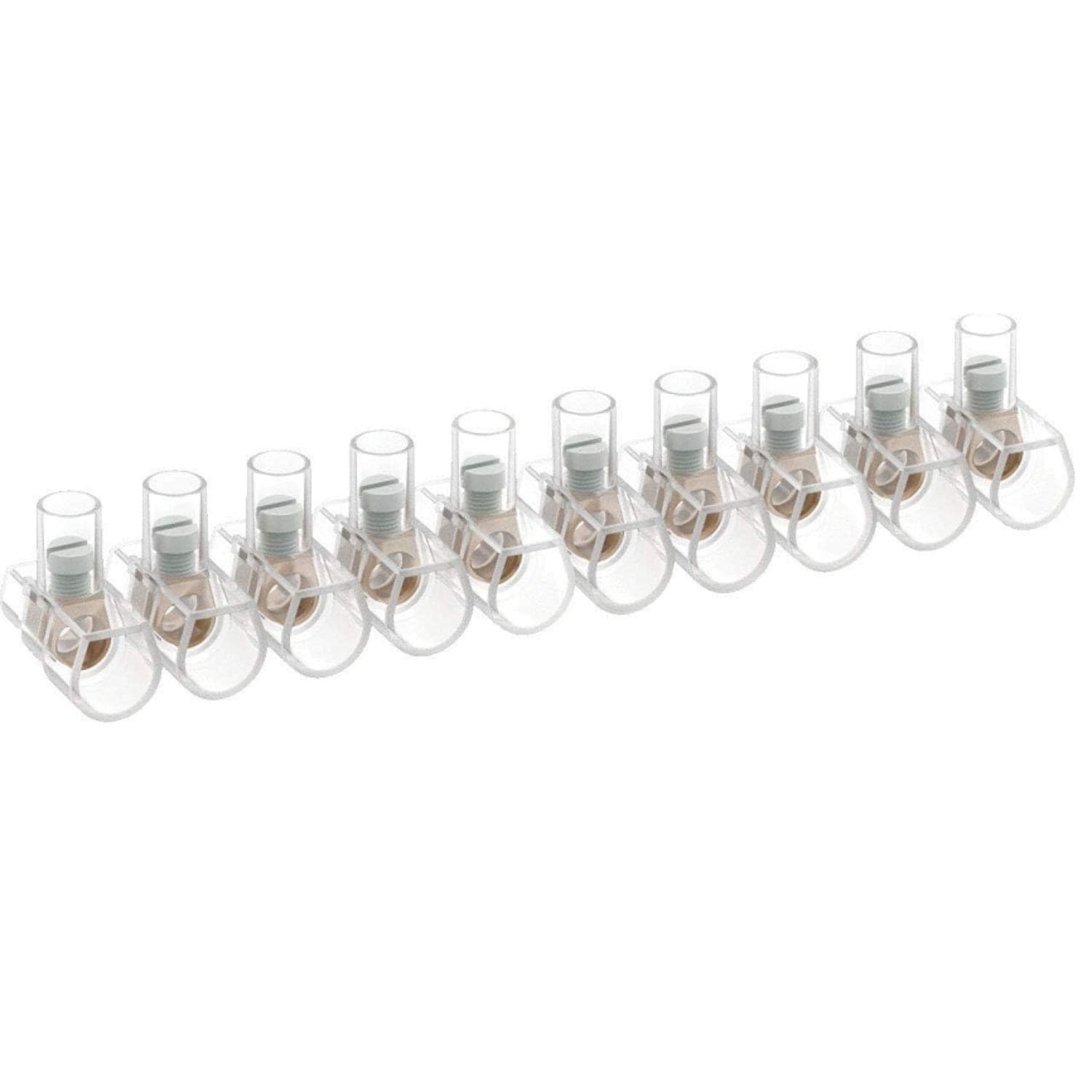 EcoPrice Morsetti Unipolari 6mm 10 poli 10pz RM-067 - 1