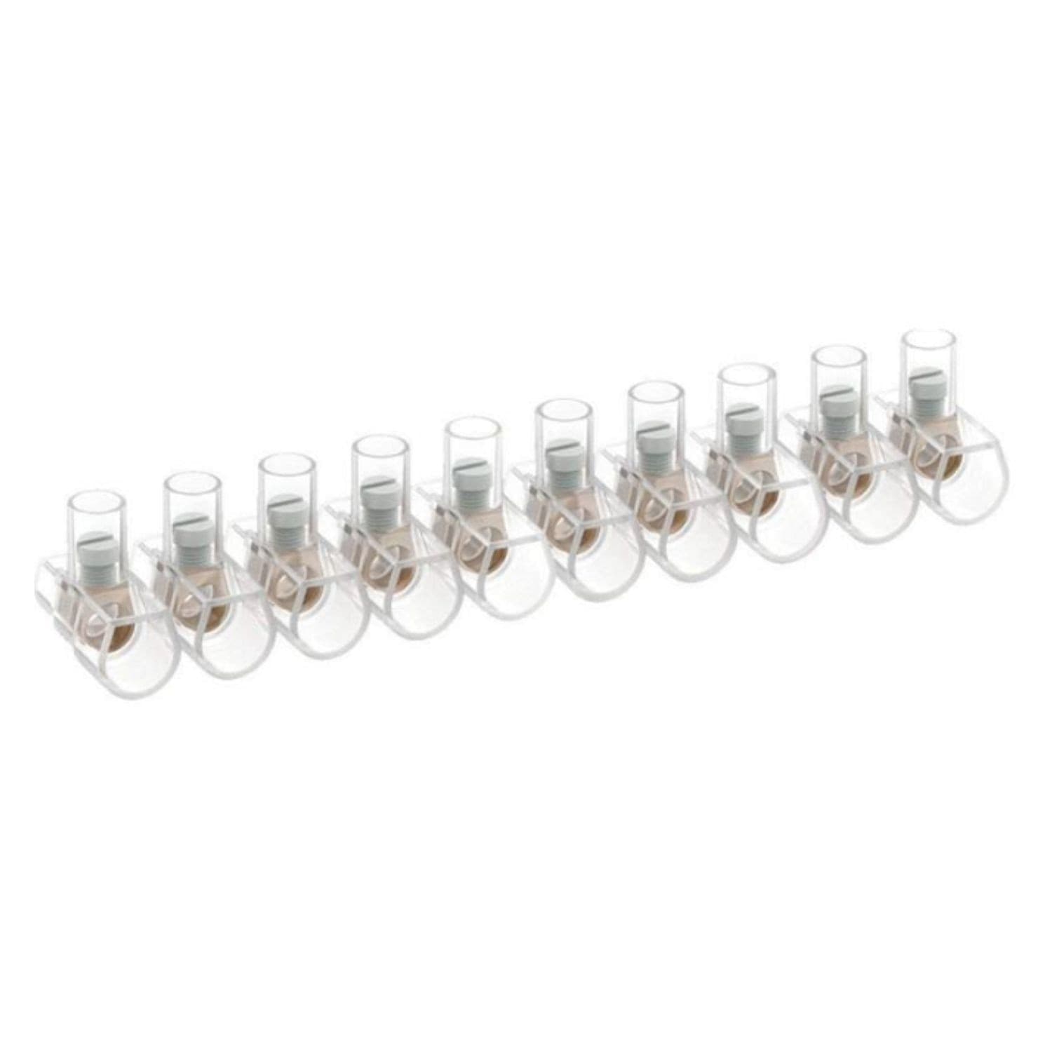 EcoPrice Morsetti Unipolari 2.5mm 10 poli 10pz RM-065 - 1
