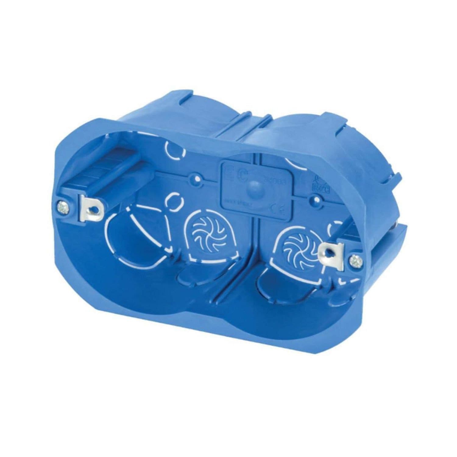 EcoPrice Scatola Incasso 503 3 Posti Cartongesso Blu FG10253.S - 1