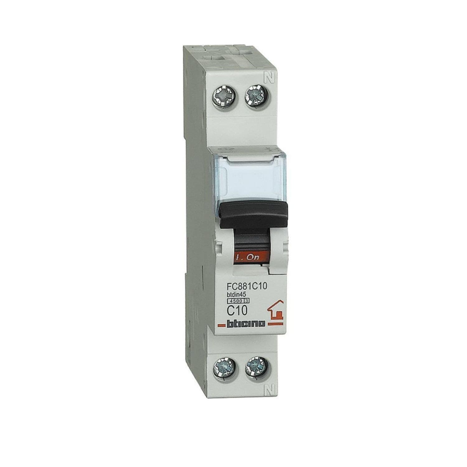 BTicino Inter. Magnetotermico 1 Din C 10A FC881C10 - 1