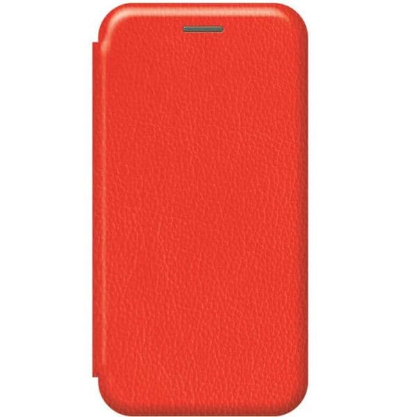 custodia a libro samsung A70 con porta carte di credito chiusura magnetica   red