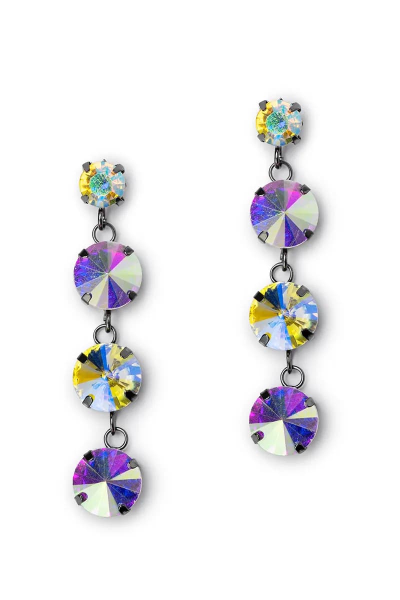 MYA ACCESSORIES | Orecchini gun con pietre in vetro - 2