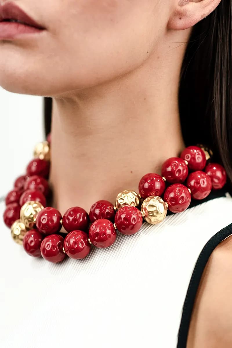 MYA ACCESSORIES | Girocollo a due linee balls - 3
