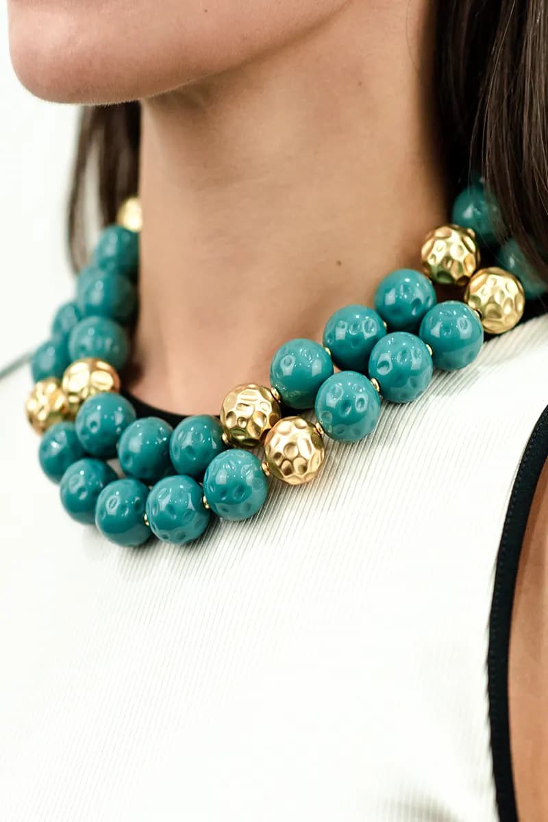 MYA ACCESSORIES | Girocollo a due linee balls - 3