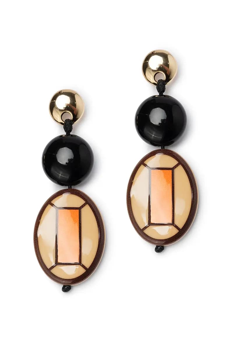 MYA ACCESSORIES | Orecchini in acrilico retrò - 2