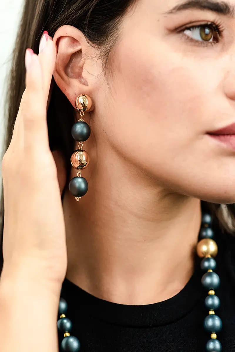 MYA ACCESSORIES | Orecchini pendenti balls - 3