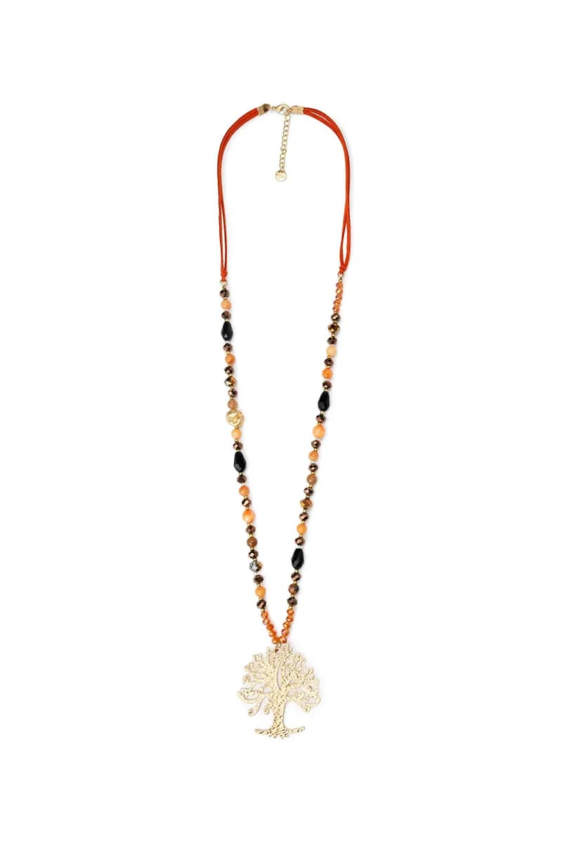 MYA ACCESSORIES | Collana lunga albero della vita - 2