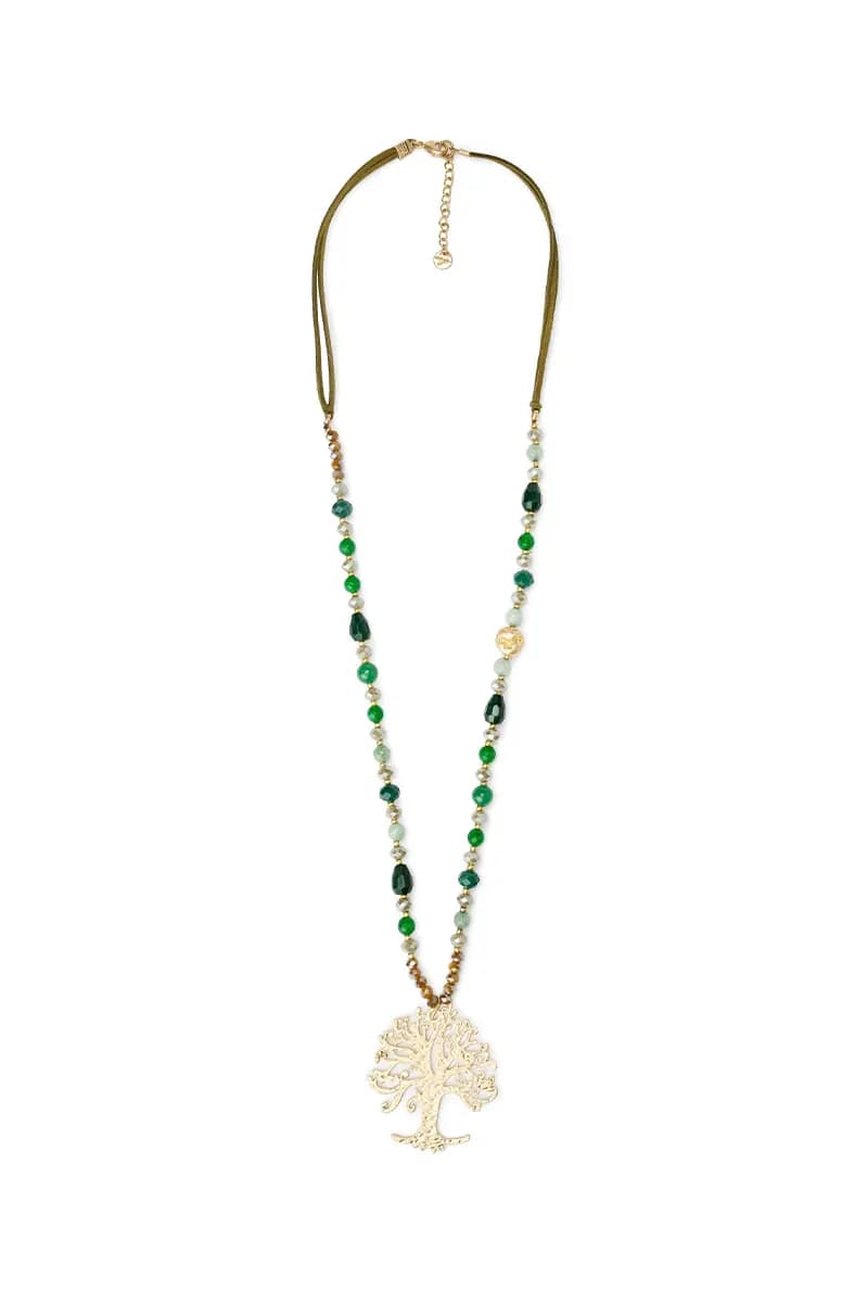 MYA ACCESSORIES | Collana lunga albero della vita - 2