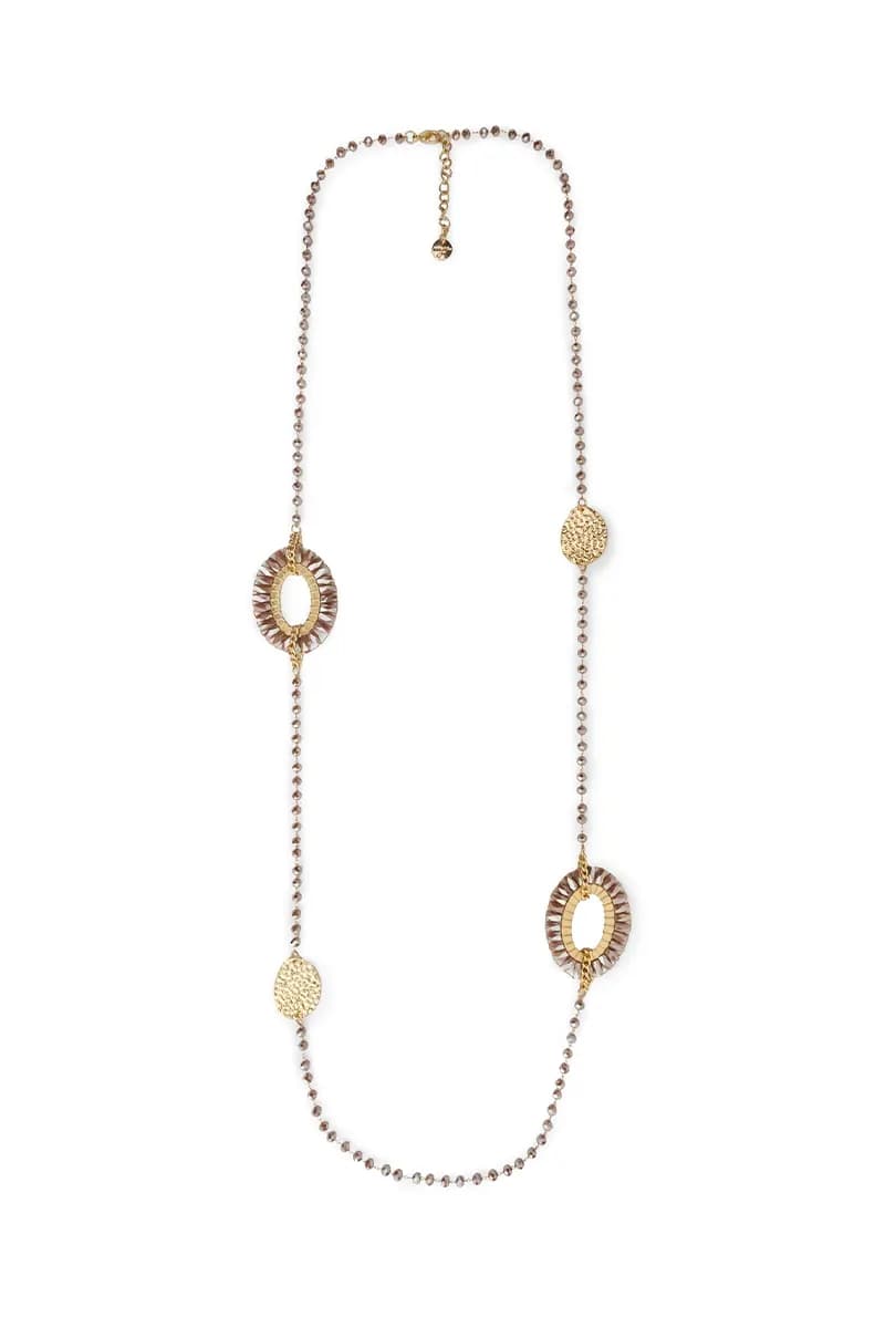 MYA ACCESSORIES | Collana lunga microcristalli - 2